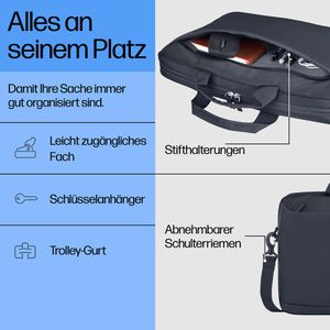 Produktbild für Laptoptasche HP Everyday A08KGAA, grau
