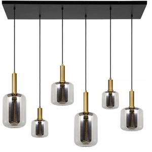 Produktbild für Pendelleuchte Lucide Joanet, 6-flammig, mit E27-Fassung