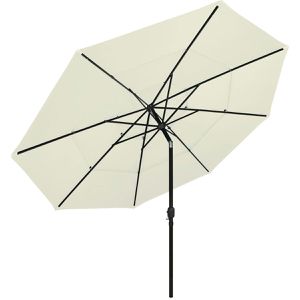 Produktbild für Sonnenschirm vidaXL 313876, rund