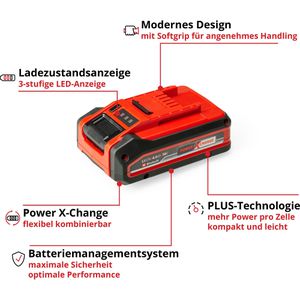 Produktbild für Werkzeugakku Einhell PXC-Twinpack, 4511526