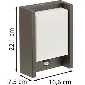 Produktbild für Wandleuchte Philips Arbour, aus Aluminium, für außen (IP44)