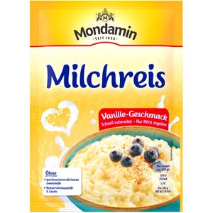 Milchreis Mondamin mit Vanille Geschmack