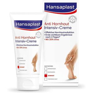 Hansaplast Hornhautentferner Anti-Hornhaut, Intensiv-Creme, mit 20% Urea, 75ml
