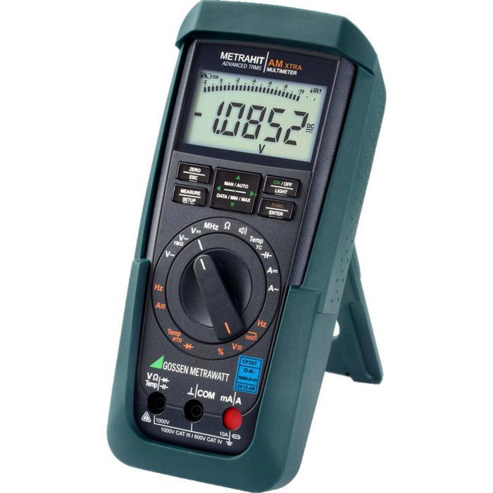 Gossen-Metrawatt Multimeter METRAHIT AM X-TRA, 1000 V, 10 A, CAT IV ...