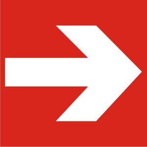 Hinweisschild Abtec ISO 7010 F001 Folie