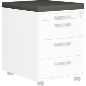 Rollcontainer-Sitzauflage Hammerbacher ACSK, aus Polyester