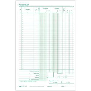 Produktbild für Kassenbuch RNK 3155, Kassenabrechnung, A4