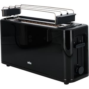Toaster Braun PurEase HT3110BK, 7 Röststufen & Auftaufunktion