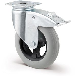 Produktbild für Servierwagen Köhler 30328, silber, aus Edelstahl