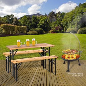 Produktbild für Bierzeltgarnitur DEMA 41001, Schwabing, braun