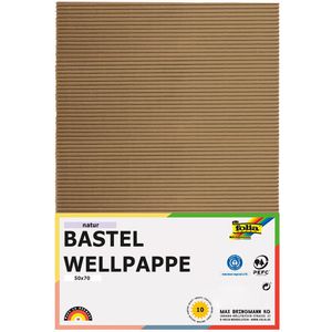 Bastelwellpappe Folia 741010, E-Welle