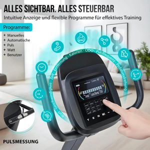 Produktbild für Ergometer Christopeit RS4000 10kg Schwungmasse, Liegeergometer