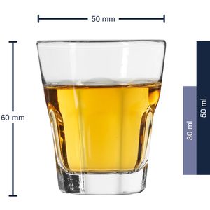 Produktbild für Schnapsgläser Leonardo Rock 013376, 3cl