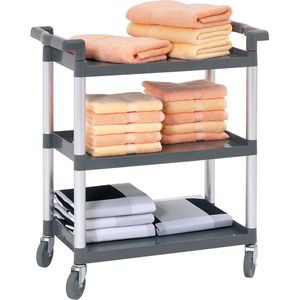 Produktbild für Servierwagen Bartscher Adjutant A300049, Aluminium/ Kunststoff