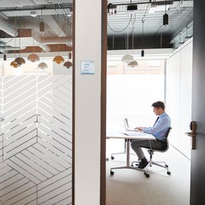 Produktbild für Türschild SignSystems NA5000, New Age, silber