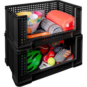Produktbild für Aufbewahrungskorb Really-Useful-Box 64OFC-BK, 64L