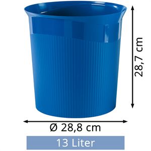Produktbild für Papierkorb Han Re-LOOP, 18148-914, blau