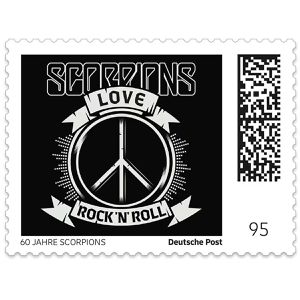 Produktbild für Briefmarken DeutschePost Scorpions Black, Set