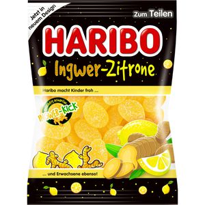 Fruchtgummis Haribo Ingwer-Zitrone