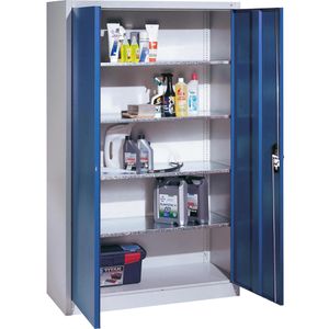 Produktbild für Werkzeugschrank CP-Möbel 8930-00, aus Metall, grau / blau