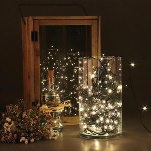 Produktbild für Lichterkette Idena 31869, 200 LED, innen + außen