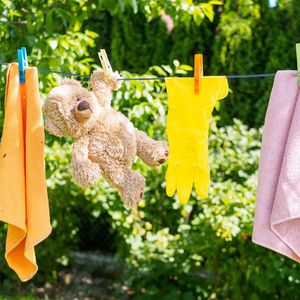 Produktbild für Wäscheleine Relaxdays 10046688