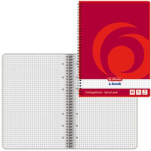 Collegeblock Herlitz 297531, x-book, A5