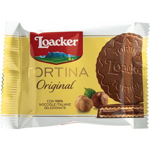 Produktbild für Waffeln Loacker Tortina Original, Waffeltörtchen
