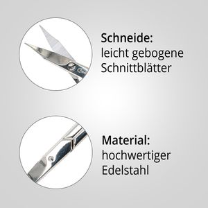 Produktbild für Nagelschere Credo 015134, Metall