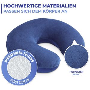 Produktbild für Nackenkissen Maximex 2-in-1, mit Microperlen