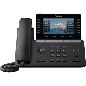 Telefon Yealink SIP-T85W, schwarz