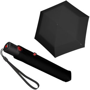 Produktbild für Regenschirm Knirps U.200 Ultra Duomatic, black, sturmfest