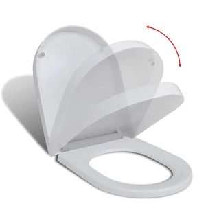 Produktbild für WC-Sitz vidaXL 141765, D-Form, aus Kunststoff