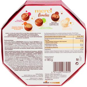 Produktbild für Pralinen Merci Lovelies Classic, 14 Stück