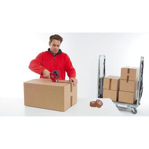 Produktbild für Packband Tesa 64014, PP, braun