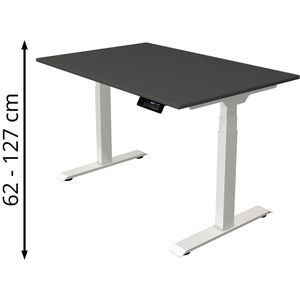 Produktbild für Schreibtisch Kerkmann Move 1 stable, anthrazit / weiß