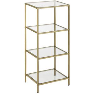 Produktbild für Bücherregal Vasagle LGT28G, gold