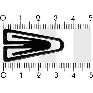 Produktbild für Büroklammern Laurel 1303-98, Plastiklips, 35mm