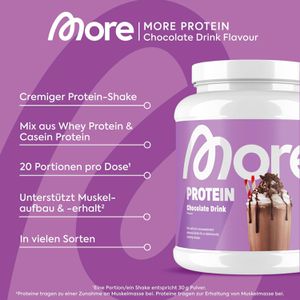 Produktbild für Proteinpulver More Total Protein, 600g