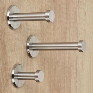 Produktbild für Kleiderhaken SO-TECH Talea, 126589, silber