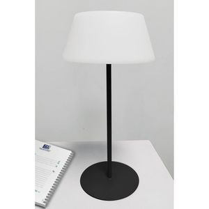 Produktbild für Tischlampe Unilux Loompa, schwarz-weiß mit LED