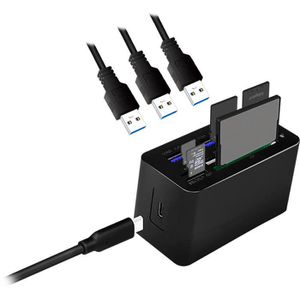 Produktbild für Kartenleser LogiLink CR0046, 6 in 1, USB-C 3.0