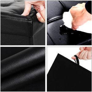 Produktbild für Sitztruhe Songmics schwarz, 76 x 38 x 38cm