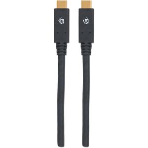 Produktbild für USB-Kabel Manhattan 354905, USB-C 3.0, 2 m