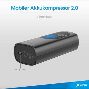 Produktbild für Luftpumpe XLayer 220179, mit Akku