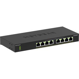 Switch Netgear SOHO Gigabit, GS308LP-100EUS, unmanaged
