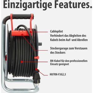 Produktbild für Kabeltrommel Brennenstuhl Professional 320KU, für außen IP44