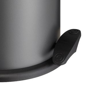 Produktbild für Mülleimer Wesco Capboy Maxi, graphit matt