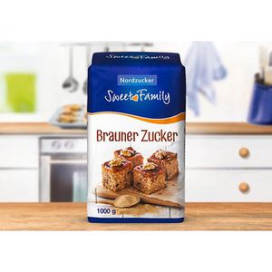 Produktbild für Zucker Sweet-Family brauner Kristallzucker