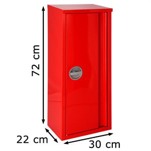 Produktbild für Feuerlöscherschrank Krone mit Ringdrehgriff